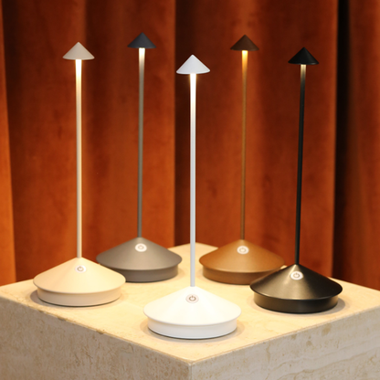 2024 Minimalist LED Table Lamp - Waterproof & Dimmable Cordless Lighting