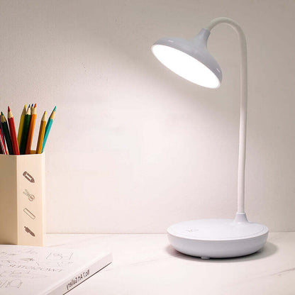 Modern Macaron Touch Multifunctional Rechargeable LED Desk Lamp