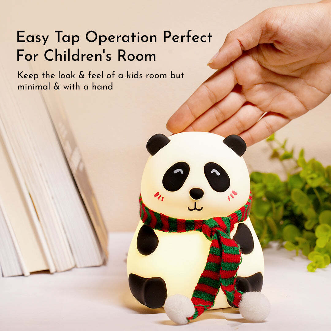 Panda Touch Silicone Lamp