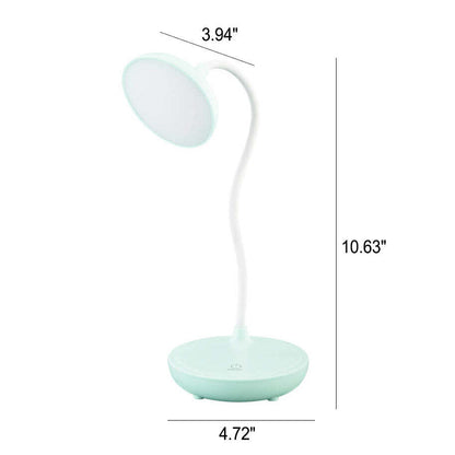 Modern Macaron Touch Multifunctional Rechargeable LED Desk Lamp