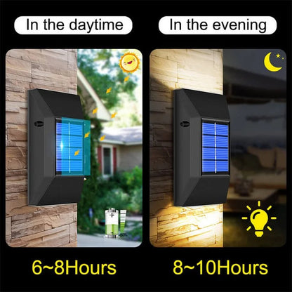 Solar Outdoor Waterproof Wall Lamp