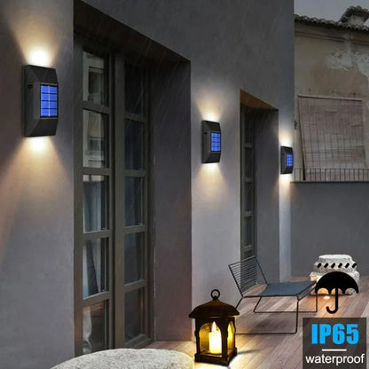 Solar Outdoor Waterproof Wall Lamp